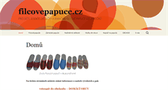 Desktop Screenshot of filcovepapuce.cz