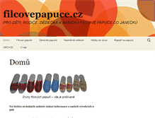 Tablet Screenshot of filcovepapuce.cz